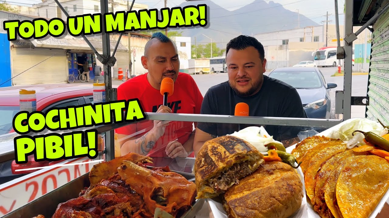 Buscando LOS MEJORES TACOS de Cochinita Pibil Monterrey