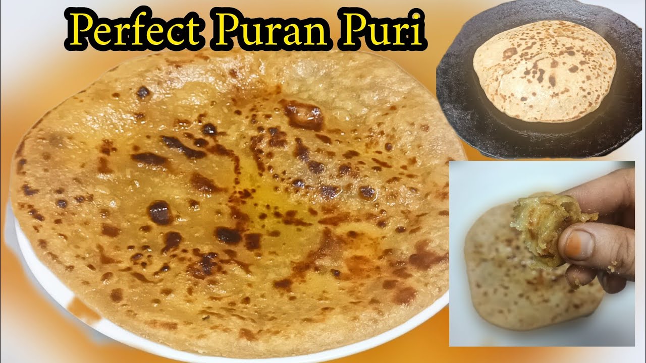 Puran Puri Recipe | Hyderabadi Puran Puri Recipe