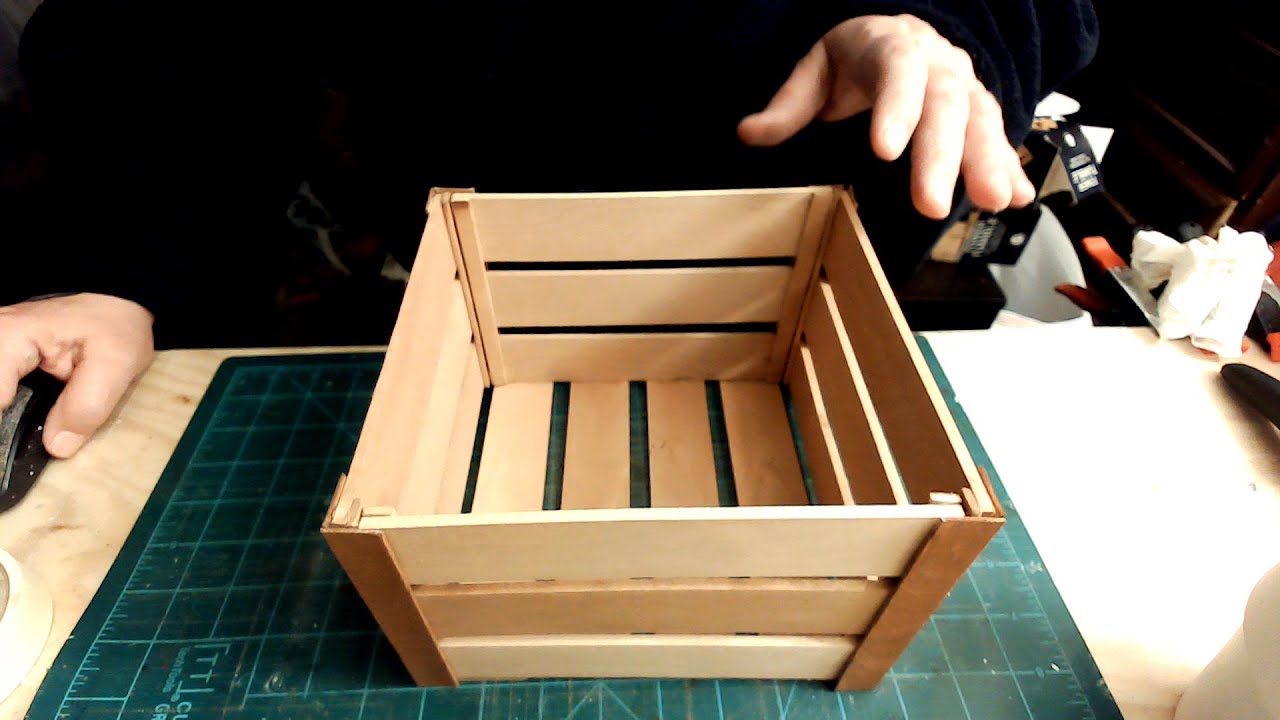 How to DIY a Wooden Crate for less than $5.