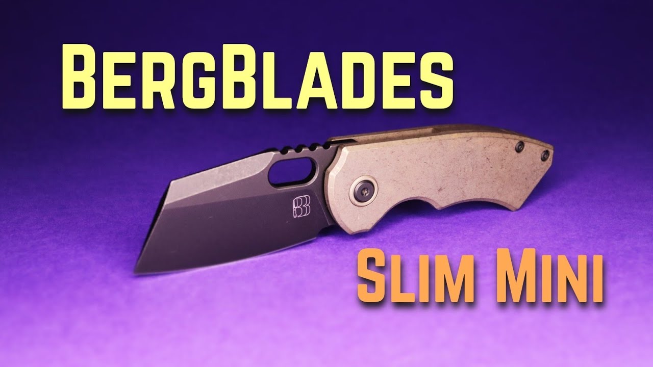 Unboxing & Quick Look At The BergBlades Slim Mini!!! #unboxing #knife #grail #titanium #unbox #ti