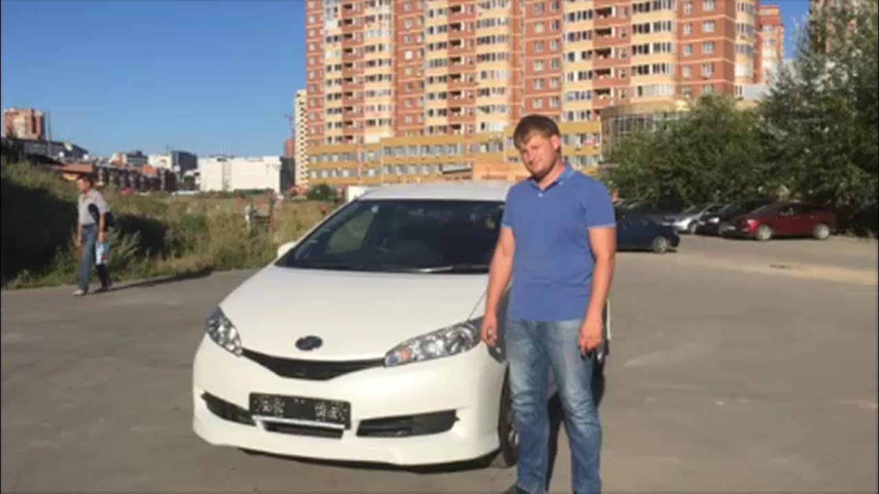 Краткий обзор Toyota Wish 2011 года из Японии. г. Новосибирск