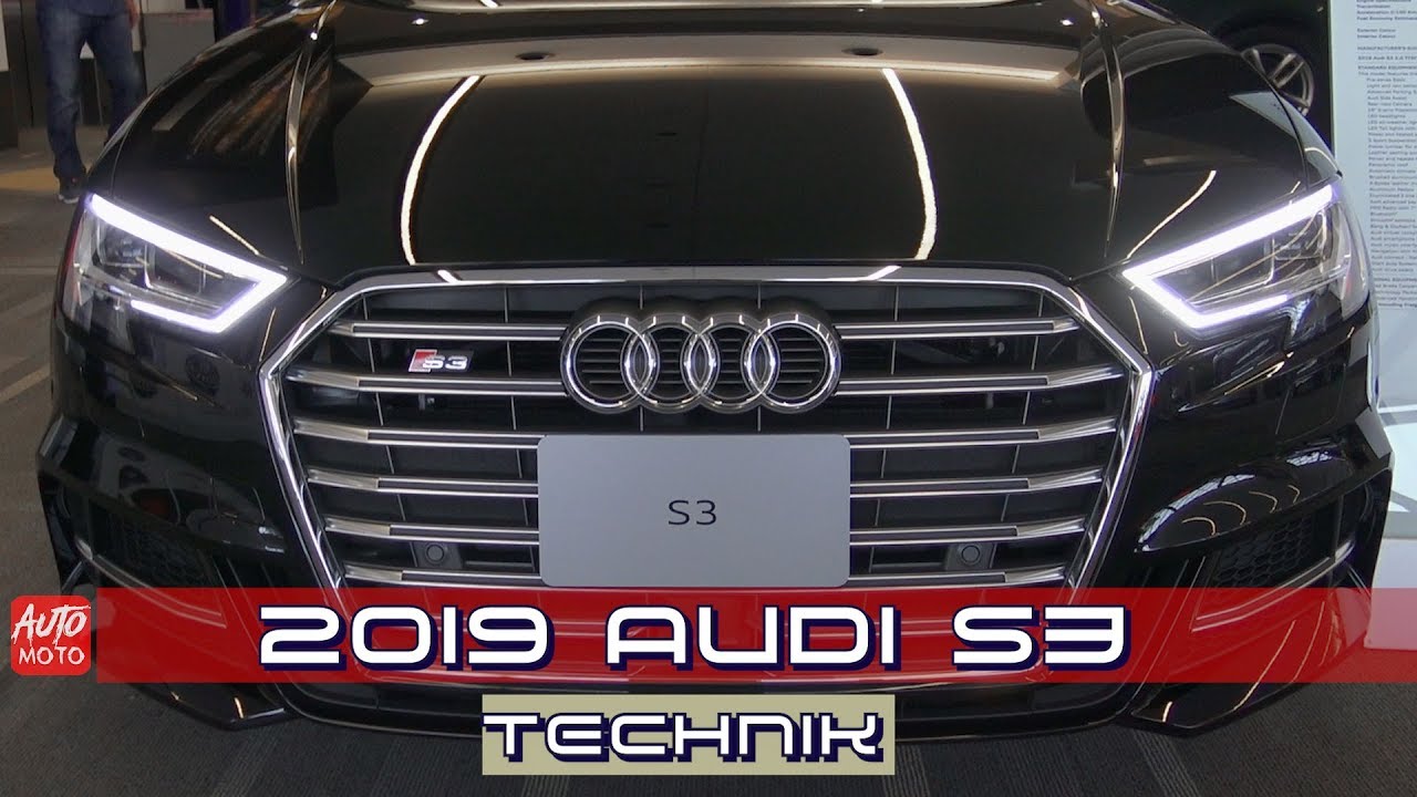 2019 Audi S3 Technik - Exterior And Interior - 2019 Ottawa Auto Show