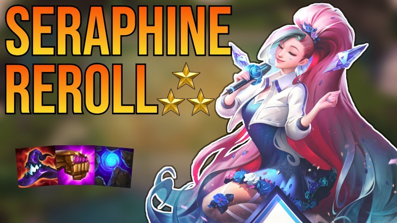 Seraphine Reroll Drops Bombs on the Enemy | Teamfight Tactics Set 10