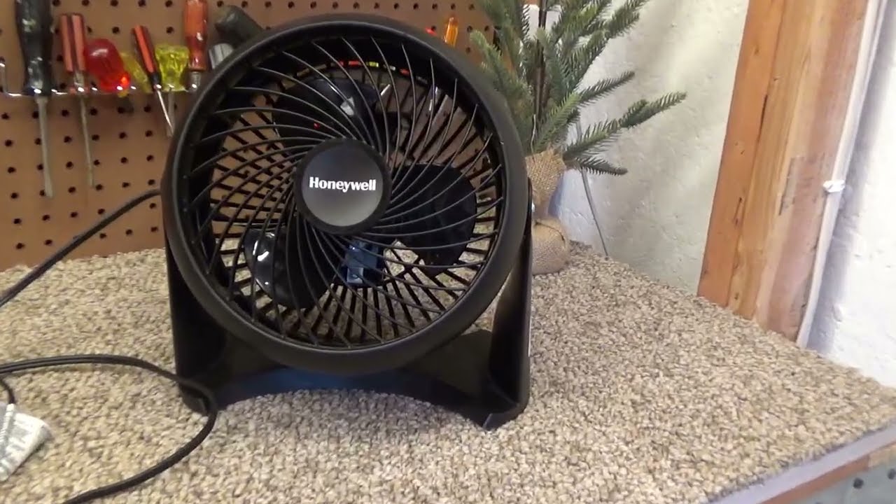 Honeywell HBF820BWMV1 Turbo Force Air Circulator Fan | Initial Checkout