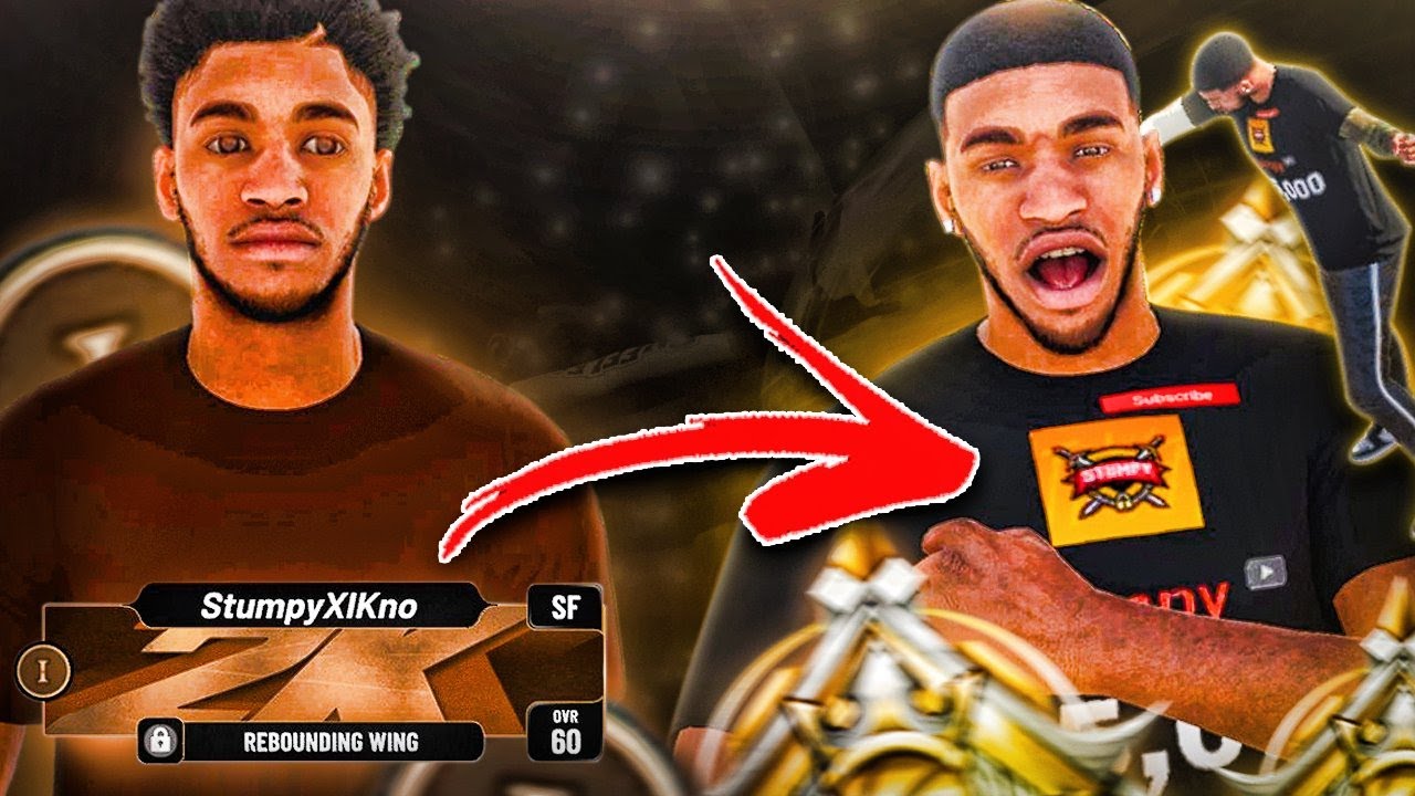NBA 2K20 ROOKIE TO LEGEND 100k SPECIAL MONTAGE OF STUMPY THE BEST LOCKDOWN