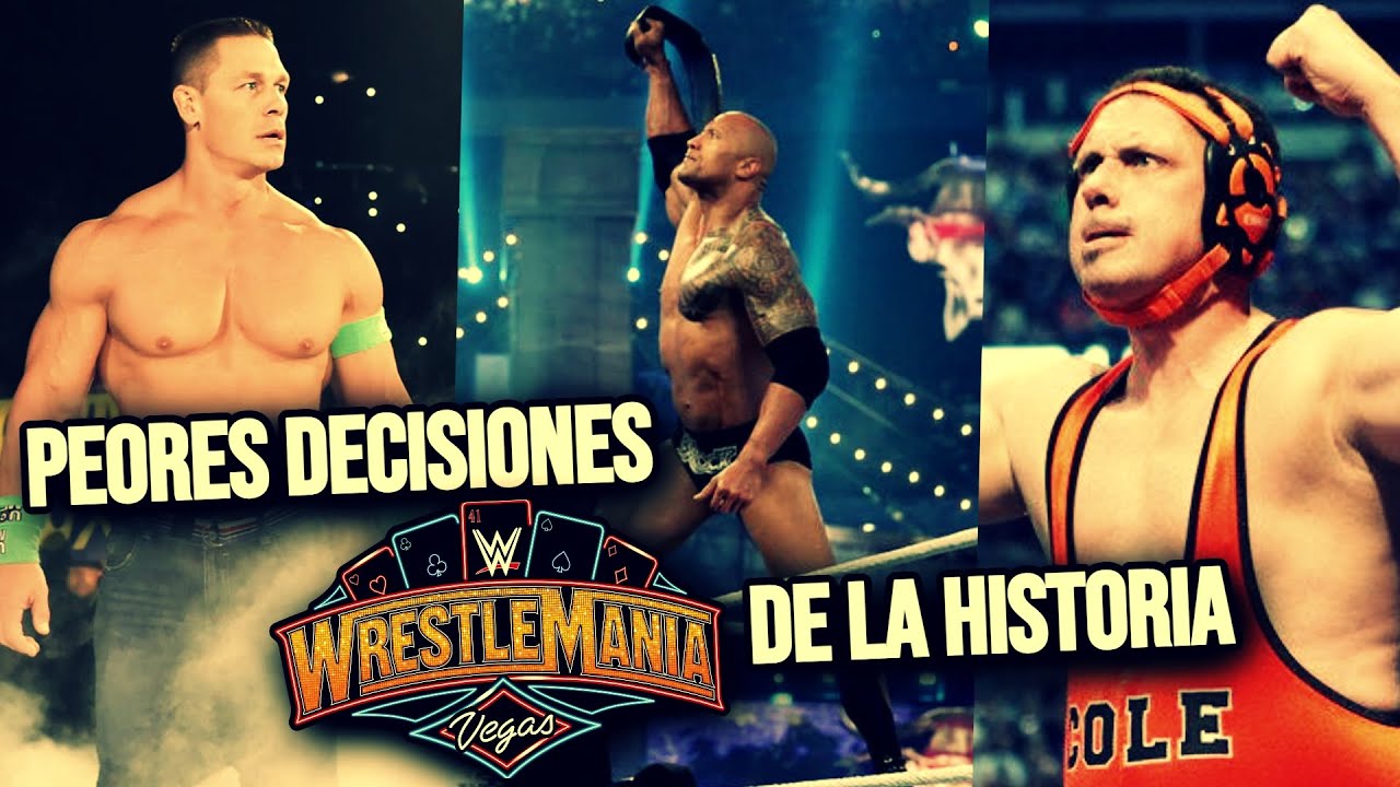 LAS 15 DECISIONES MÁS HORRIBLES Y ODIADAS EN LA HISTORIA DE WRESTLEMANIA 🤬 | Mr. Dabliuh