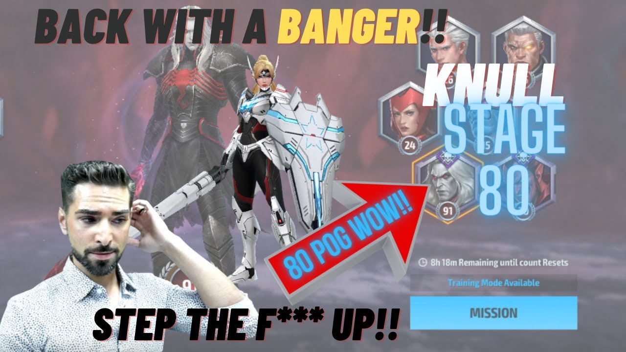 COME AND GET IT!! I GOT SOMETHING 4 YOU TODAY! KNULL STAGE 80 + OTHER TREASURE!! MARVEL FUTURE FIGHT