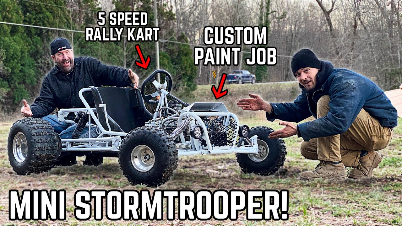 190cc Shifter Kart Transformation | Our Fastest Project Ever is FINISHED!