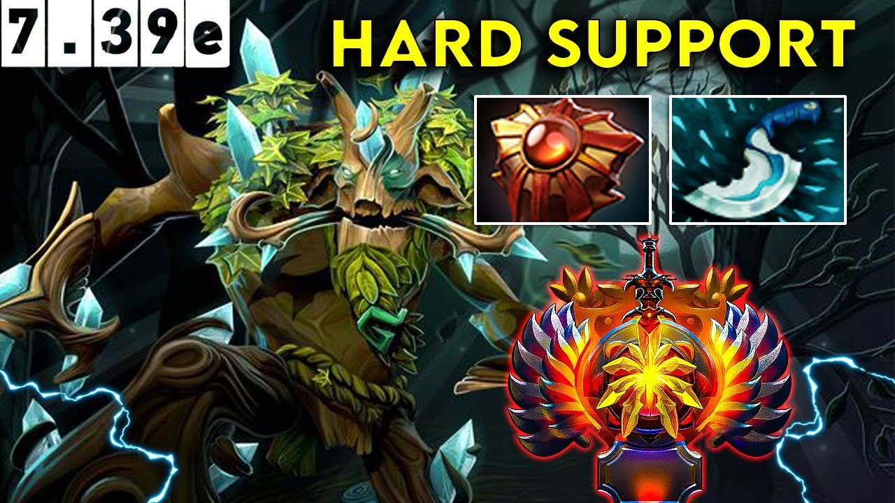 Treant Protector 🌳 Immortal Hard Support  - Dota 2 Patch 7.39e Pro Pub Gameplay