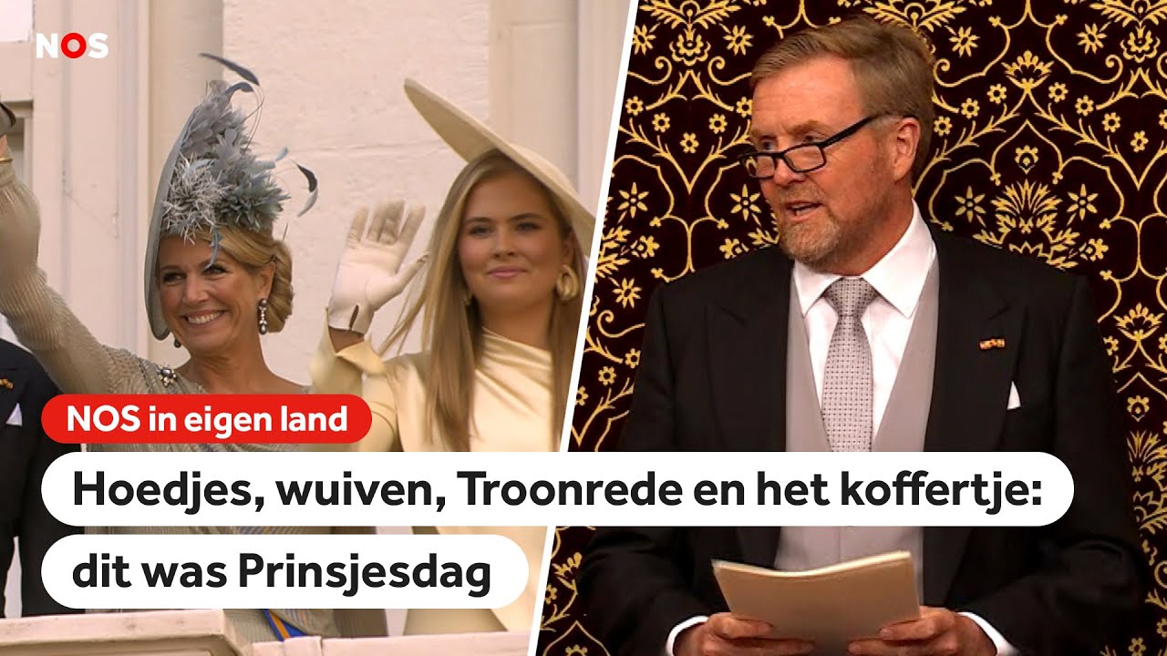 Hoedjes, wuiven, Troonrede en het koffertje: dit was Prinsjesdag