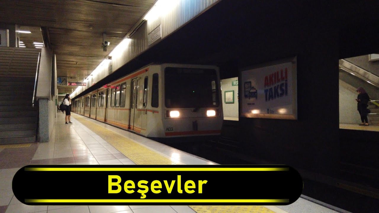 Metro Station Beşevler - Ankara 🇹🇷 - Walkthrough 🚶