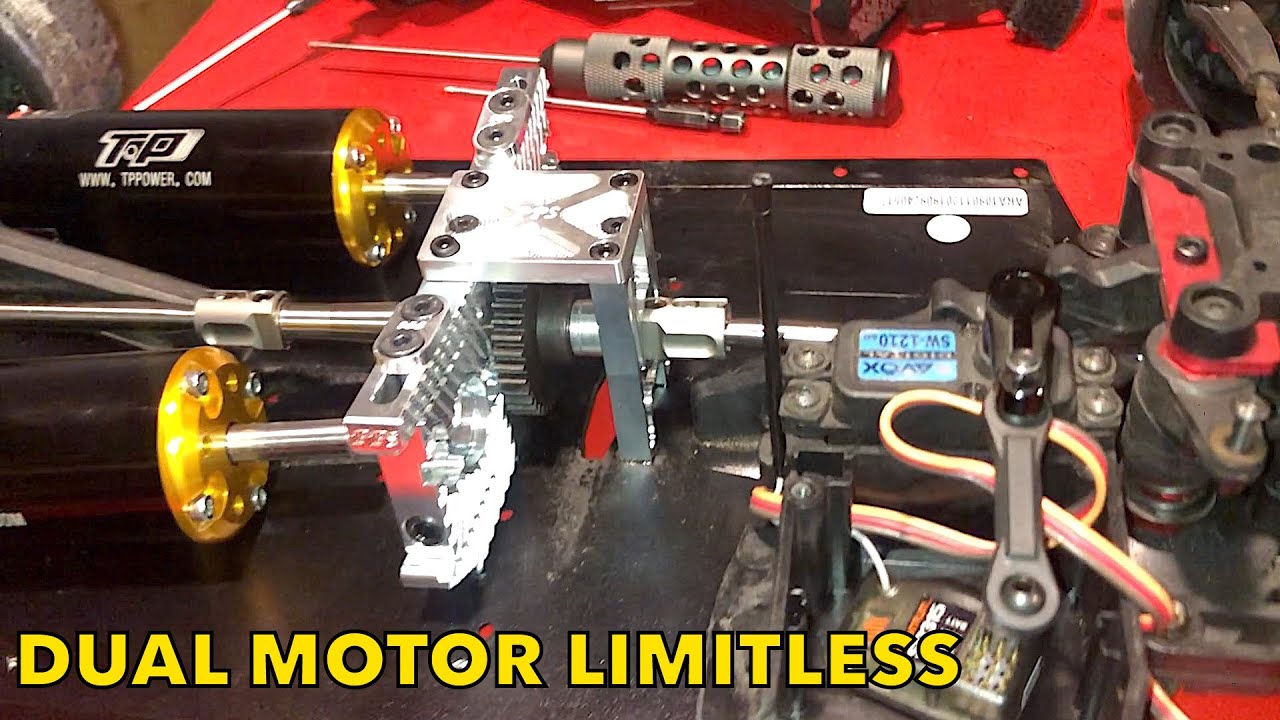 Arrma Limitless Dual TP 4070 2950kv New RC Speed Build with  2 x  XLX2