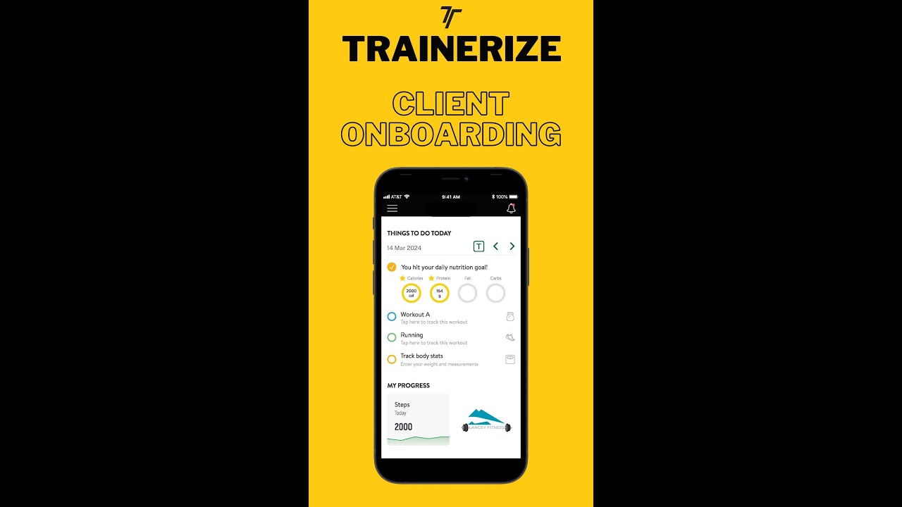 Trainerize Tutorial for Client Onboarding