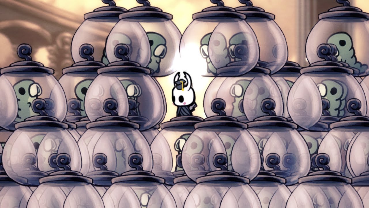 Hollow Knight, но если я скажу «личинка», экран заполнится личинками.