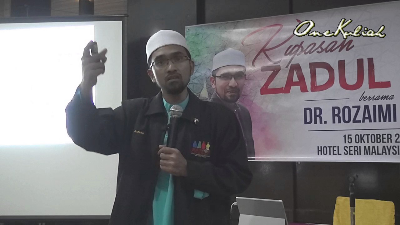 20161015-Dr Rozaimi Ramli-Slot 3|Kupasan Zaadul Maad