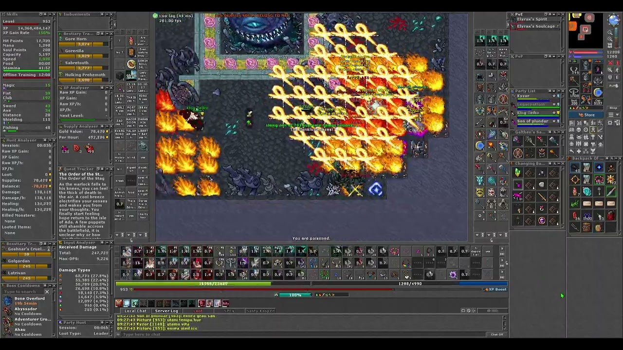 Tibia: Bone Overlord (Winter Update 2025 Test Server)