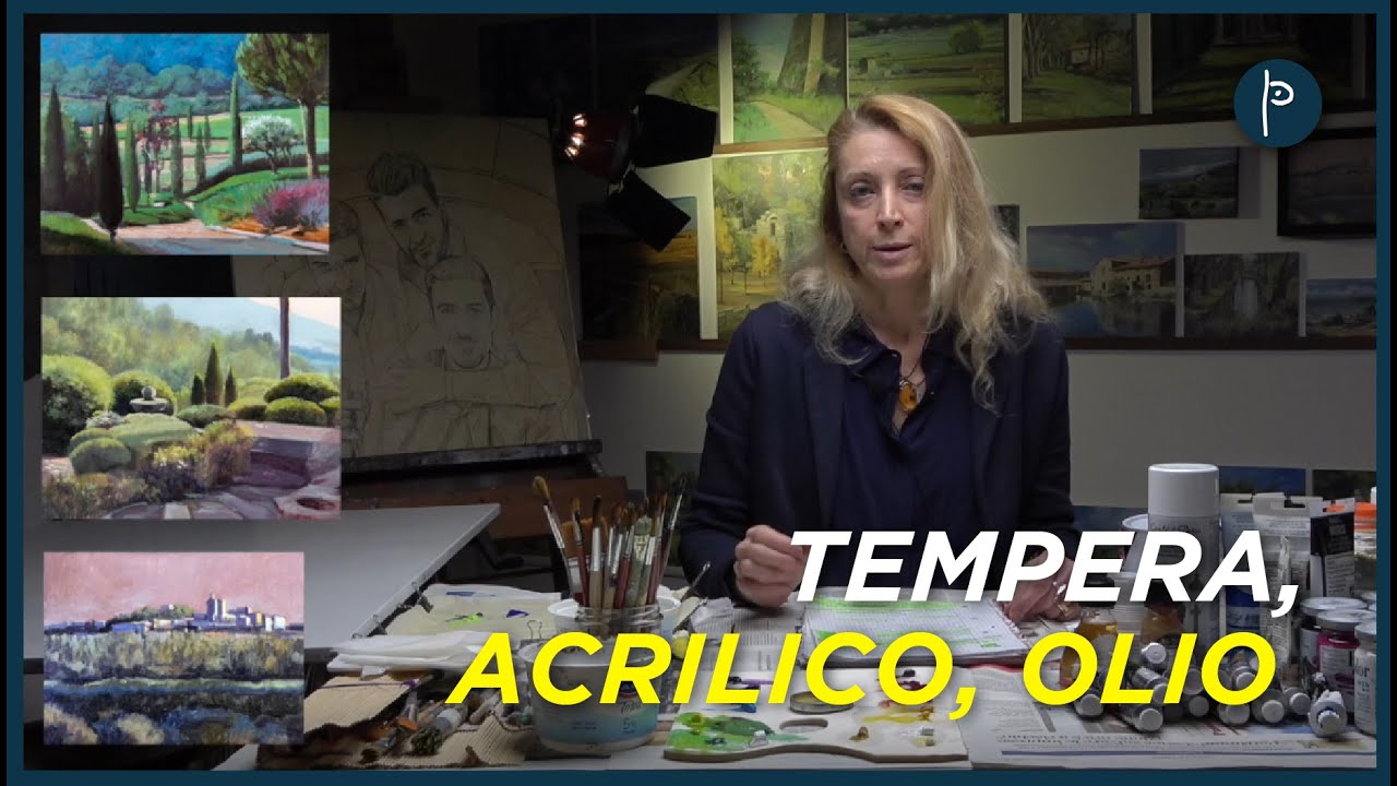 Tecniche di pittura coprenti - Tempera, Acrilico, Olio