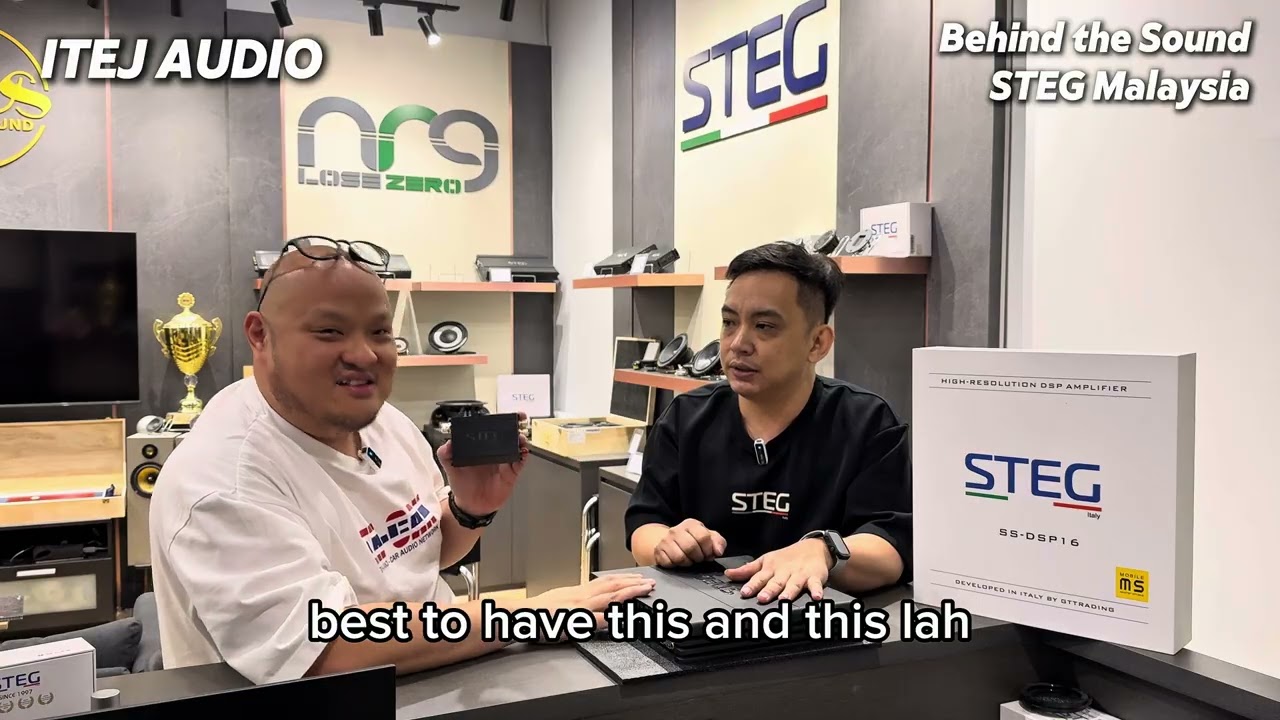 Behind the Sound - STEG Product - SSDSP 12 , SSDSP 16 . DSP Amplifier 