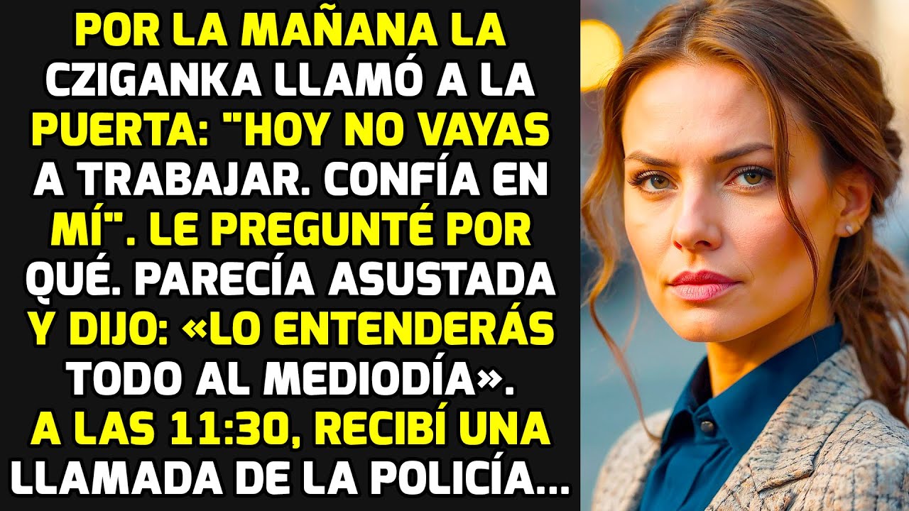 Por La Mañana, La Cziganka Llamó A La Puerta: «Hoy No Vayas A Trabajar». Pero Yo...  HISTORIAS VIDA