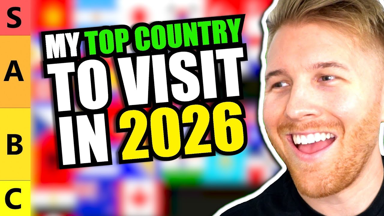 My Top 10 Countries to Travel in 2026 (Tier List)