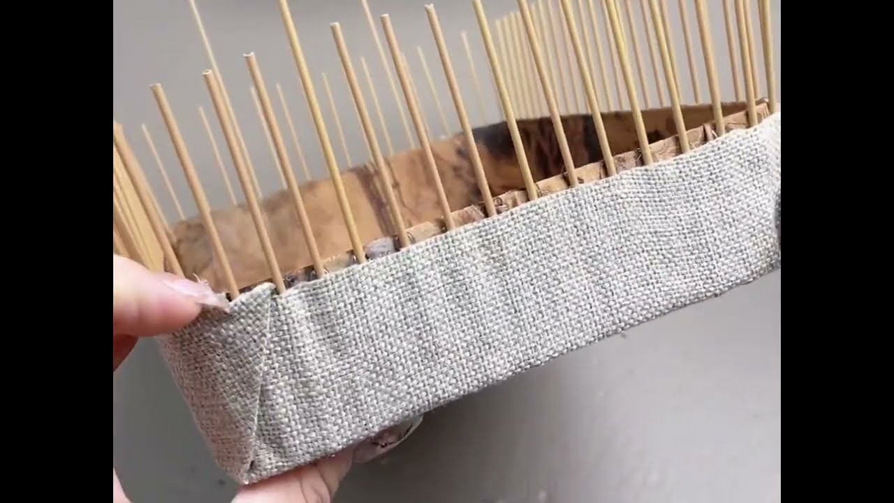 How to Make a Large Basket with Recycle Box and Jute Rope at Home #diy #handmade #craft