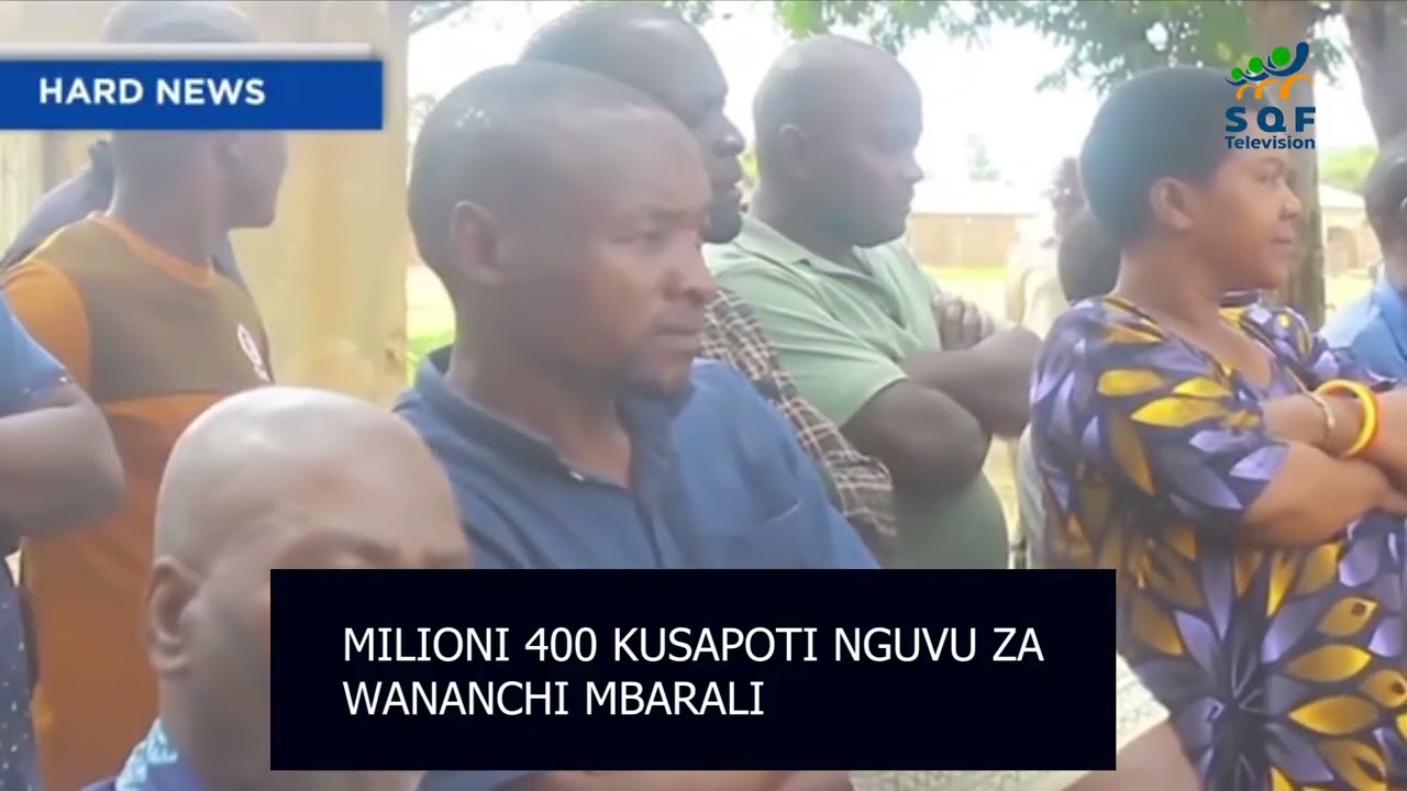 MILIONI 400 KUSAPOTI NGUVU ZA WANANCHI MBARALI