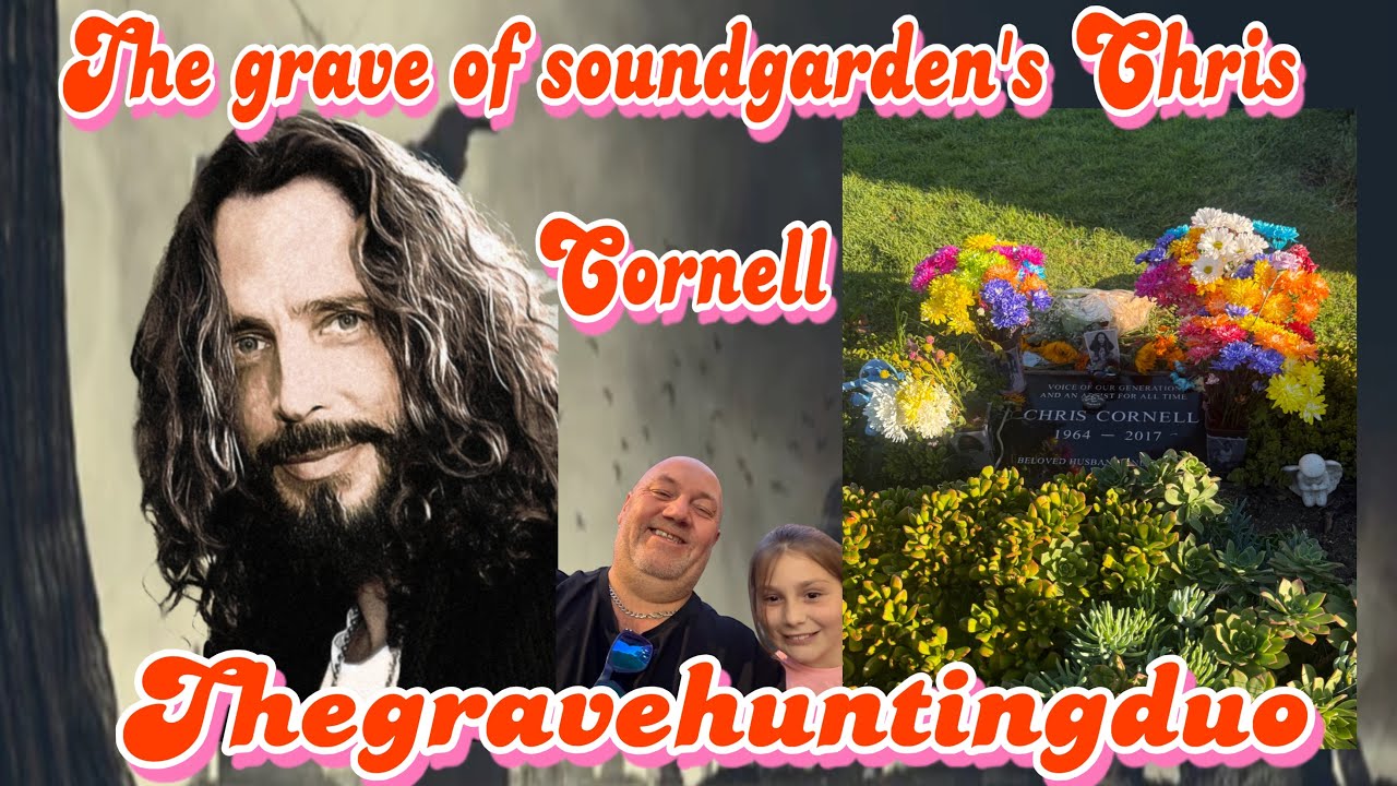 The grave of soundgarden’s singer Chris Cornell 