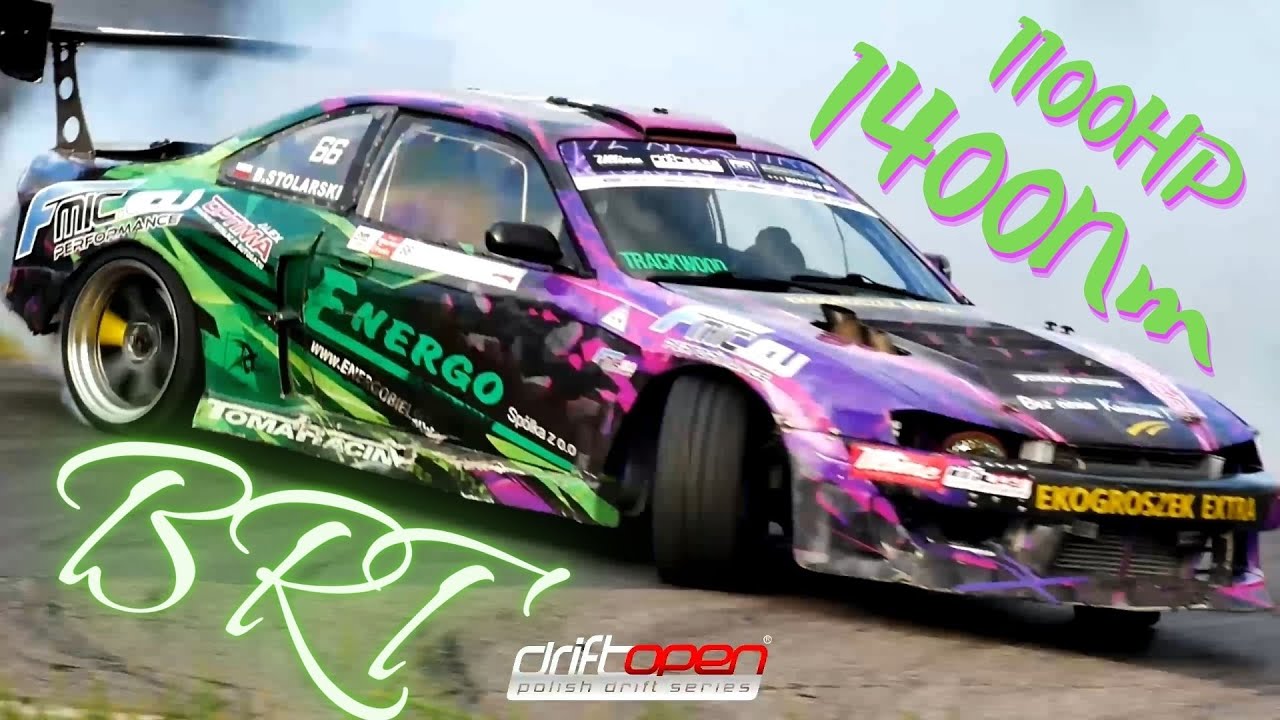 Drift Nissan s14a LS2 V8 1100HP 1400Nm BRT Bartosz Stolarski Energo Drift Team Drift Open