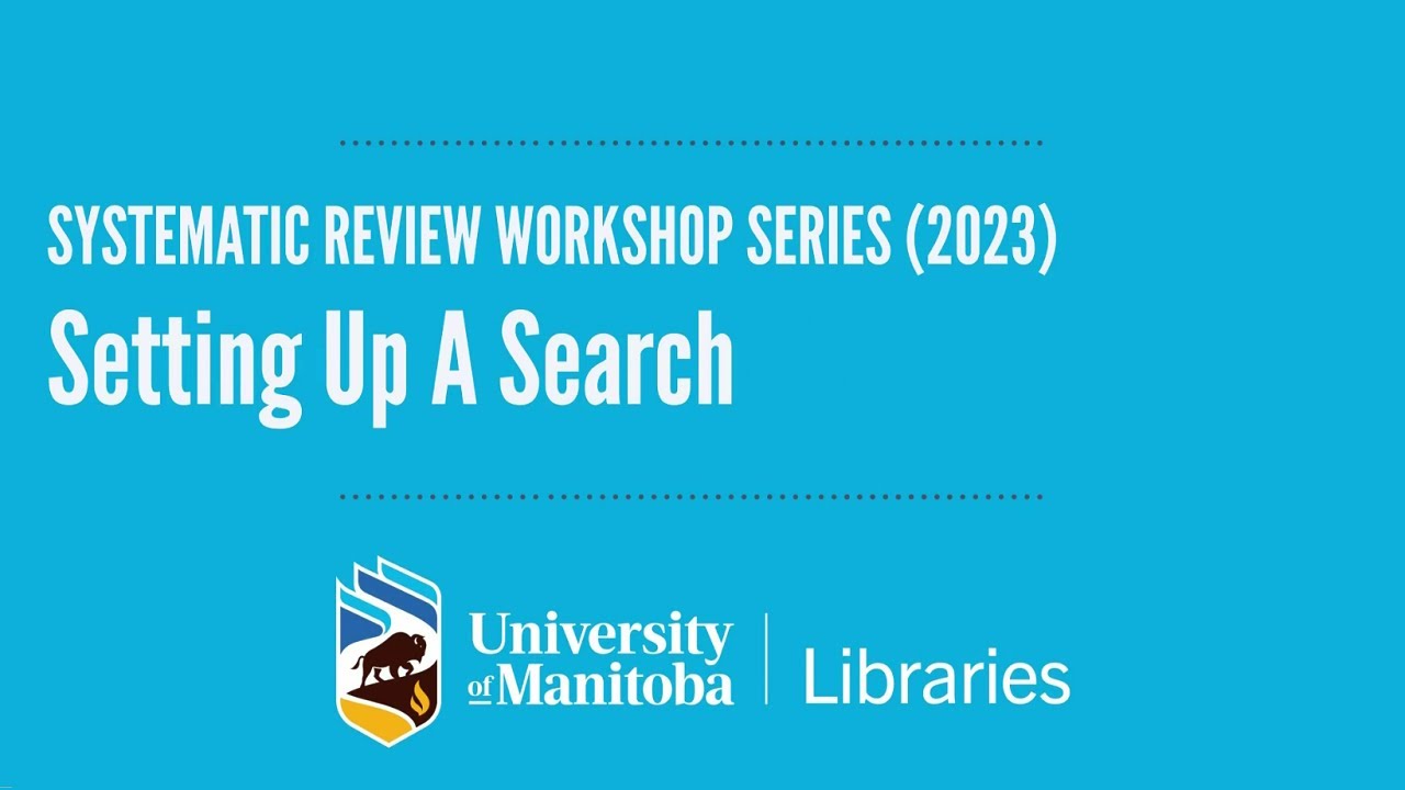 Part 2: Setting Up A Search (2023)