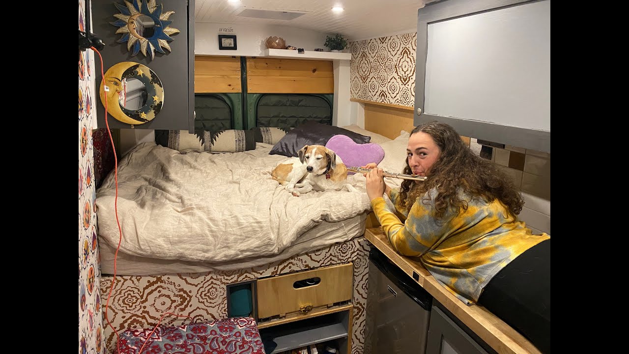 Welcome to Flutist With a Van - Solo Female Van Life with Pup!