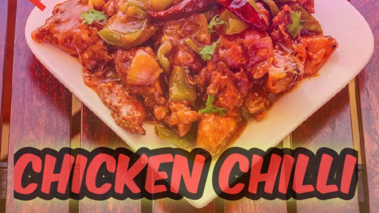 How to make chicken chilli/chilly. As restaurant style at home.