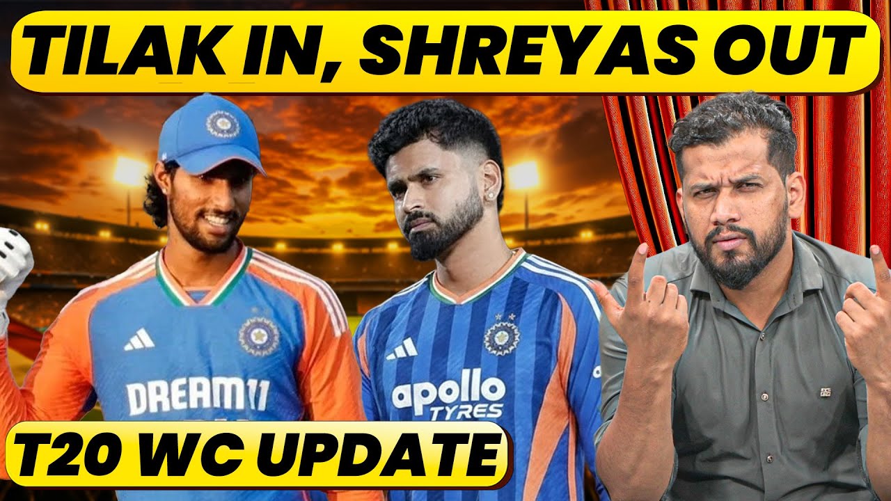 MASSIVE UPDATE ON TILAK VARMA'S FITNESS, LIKELY COMEBACK, NO SHREYAS IN T20 WC #tilakvarma