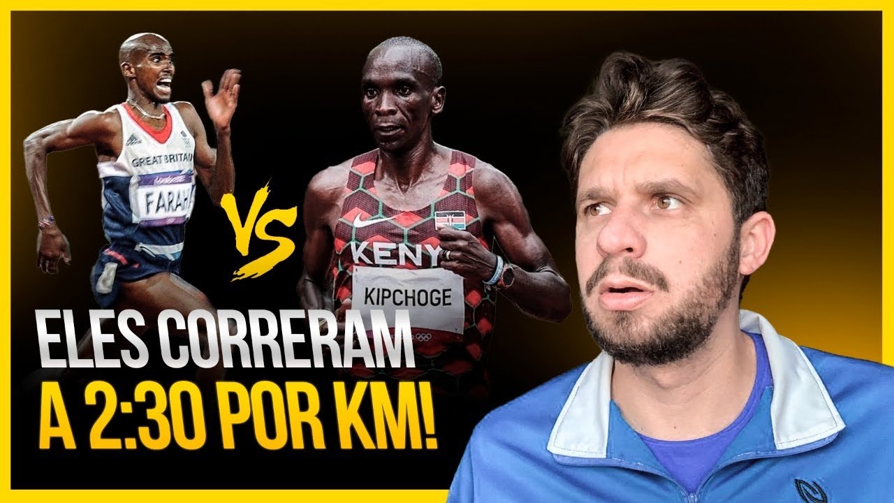 REAGINDO AO CONFRONTO ENTRE ELIUD KIPCHOGE x MO FARAH