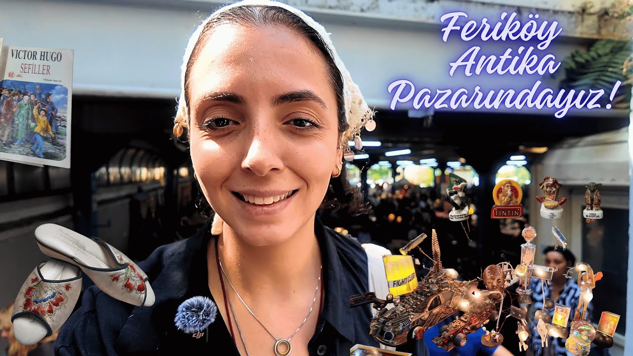 Feriköy Antika Pazarı’nda Neler Buldum? | Antika Pazarı Turu Vlog