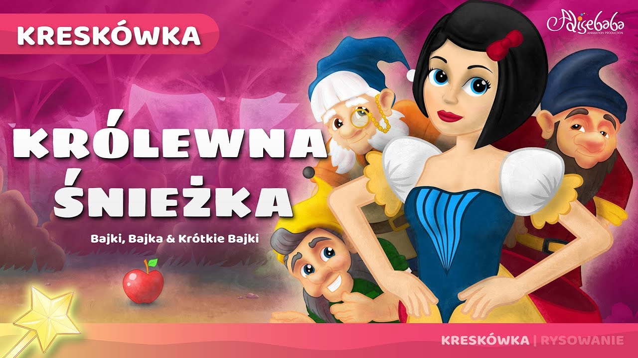 Królewna Śnieżka | Bajki po Polsku | Bajka i opowiadania na Dobranoc | Kreskówka