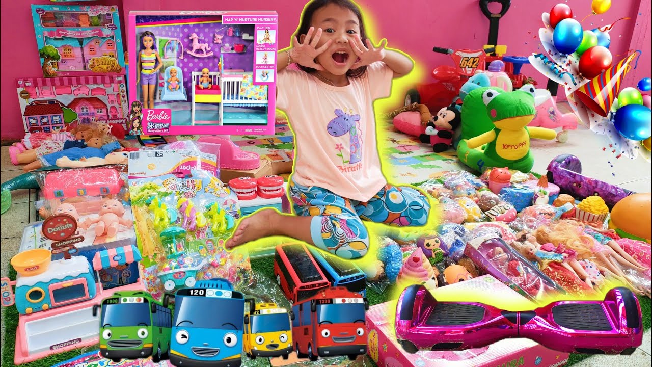 Drama Penjual Mainan Masak Masakan, Es Krim, Dokter Dokteran 💞 Penjualnya Ketiduran 💞 Mainan Anak