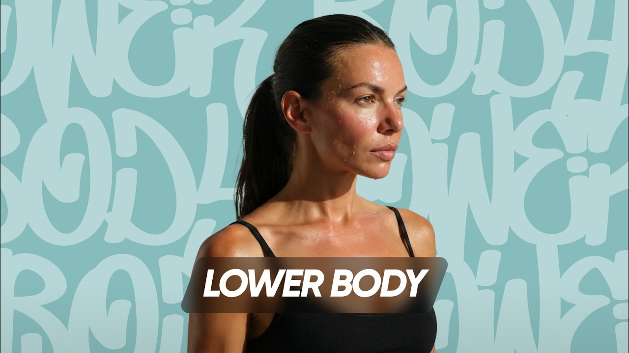 60 MIN LEG SHRED 🔥 Sculpt Lean Legs & Glutes | Dumbbell Lower Body Workout + ABS
