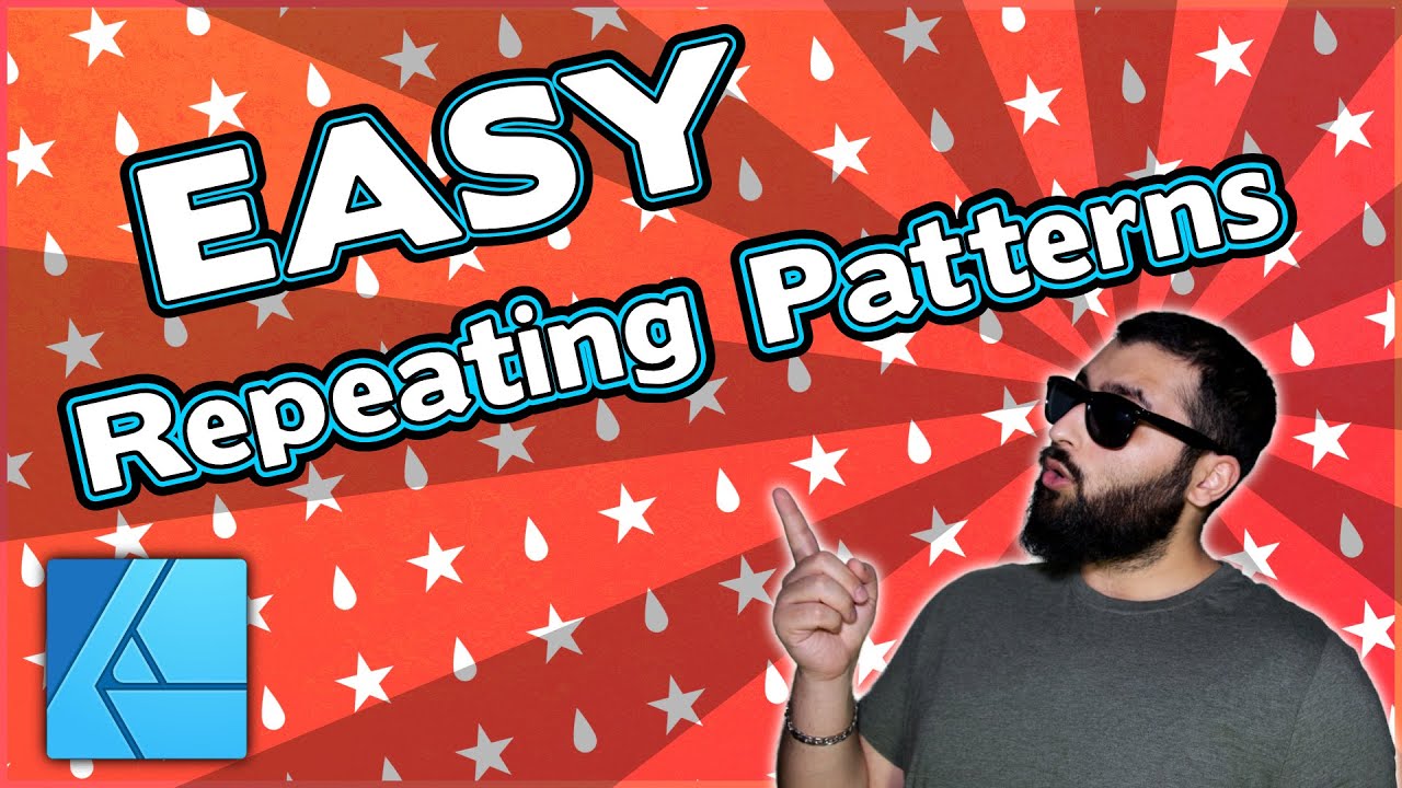 EASILY make Repeated Patterns in Affinity Designer
