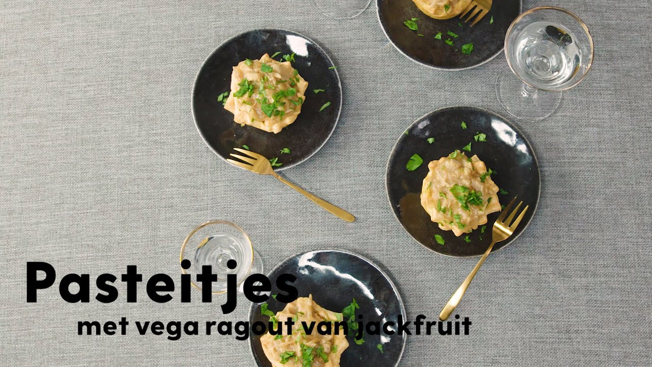 Pasteitjes met vegetarische ragout van jackfruit - Allerhande