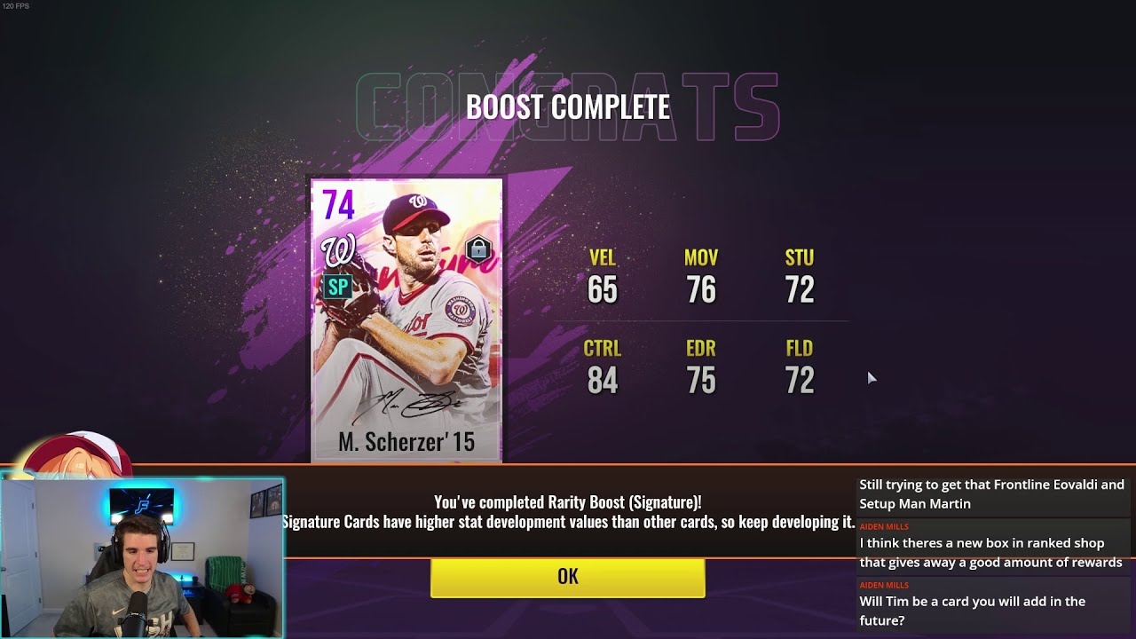 MLB Rivals | Max Scherzer Rarity Boost 🚀 & Live Match (ft. AMillsie1150) #mlbrivals