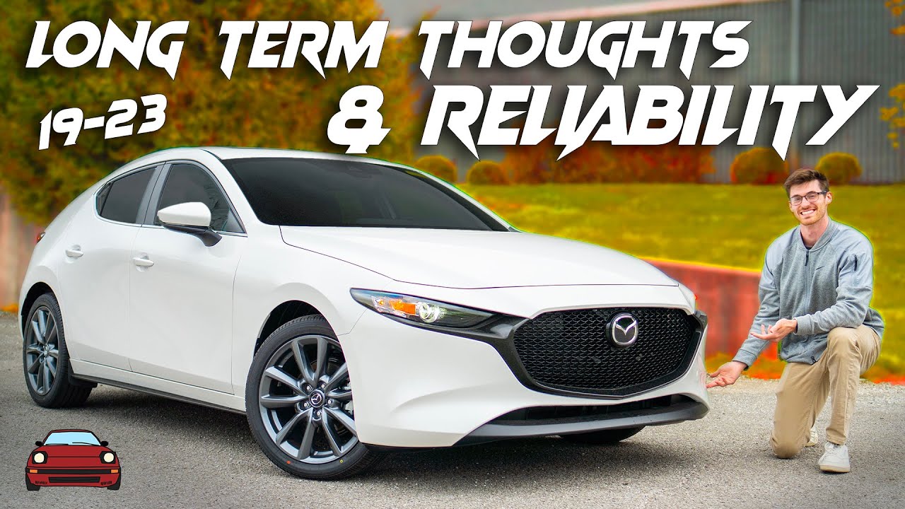 Обзор Mazda3 2019–2023 годов выпуска с пробегом 80 тыс. миль и распространённые проблемы (с участ...