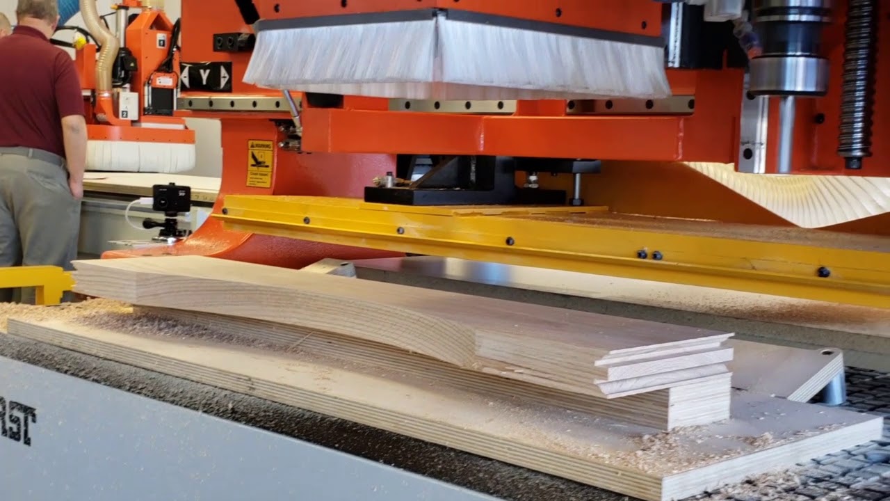 Omnitech Selexx Pal CNC Router - Machining Solid Wood