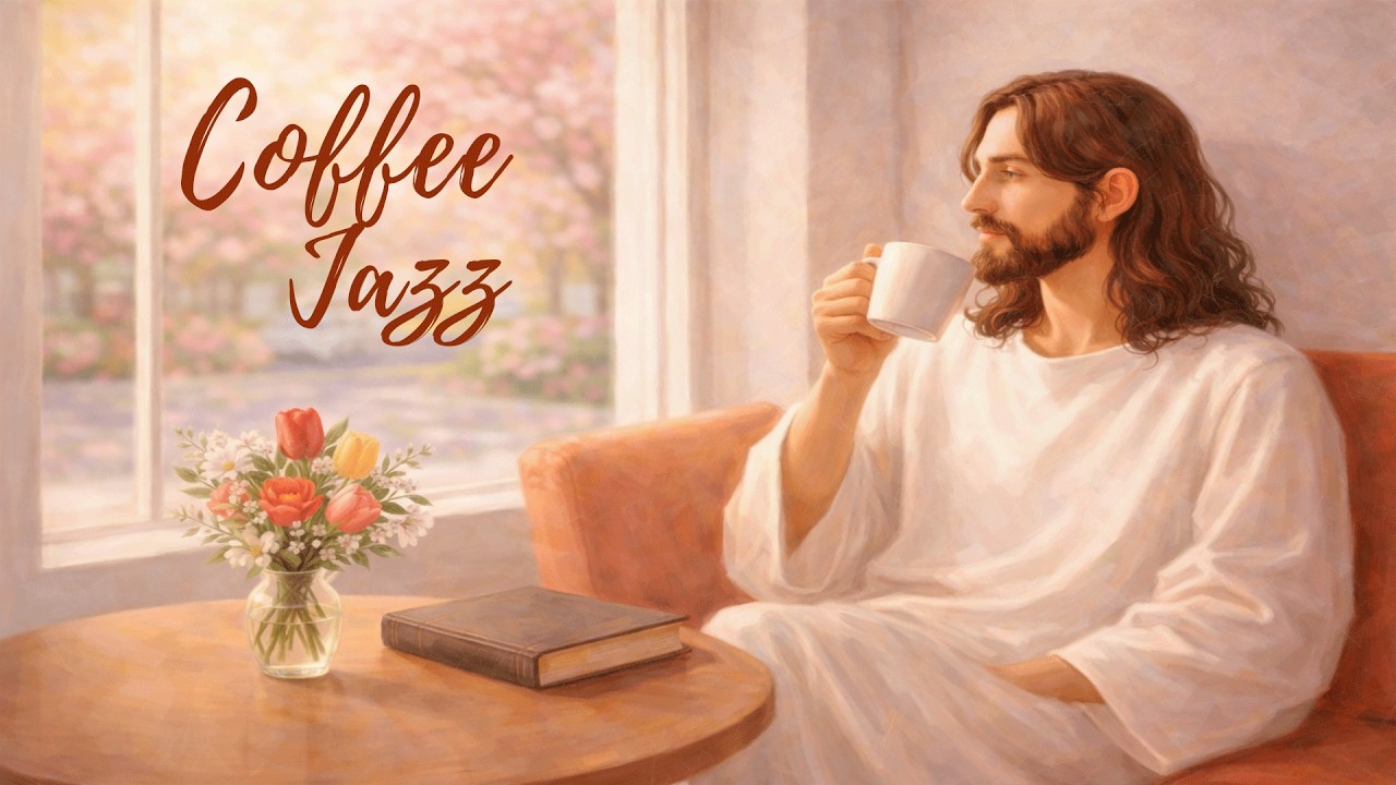 Morning Prayer Piano ☕ Peaceful Bible Jazz for Prayer & Meditation (2 Hours) | Psalm 46:10