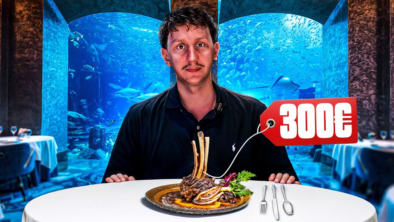 Restaurant Gastronomique Dans Un AQUARIUM A Dubai ! (300€)