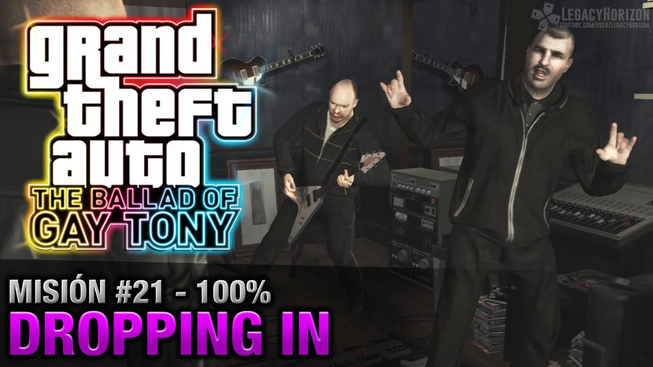 GTA:The Ballad of Gay Tony - Misión #21 - Dropping In [100%] (Español - 1080p 60fps)