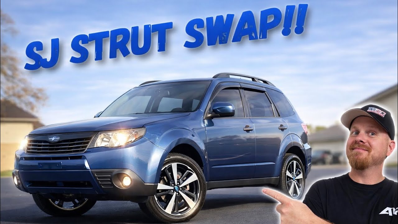 Subaru FORESTER Front & Rear Strut Replacement!  
