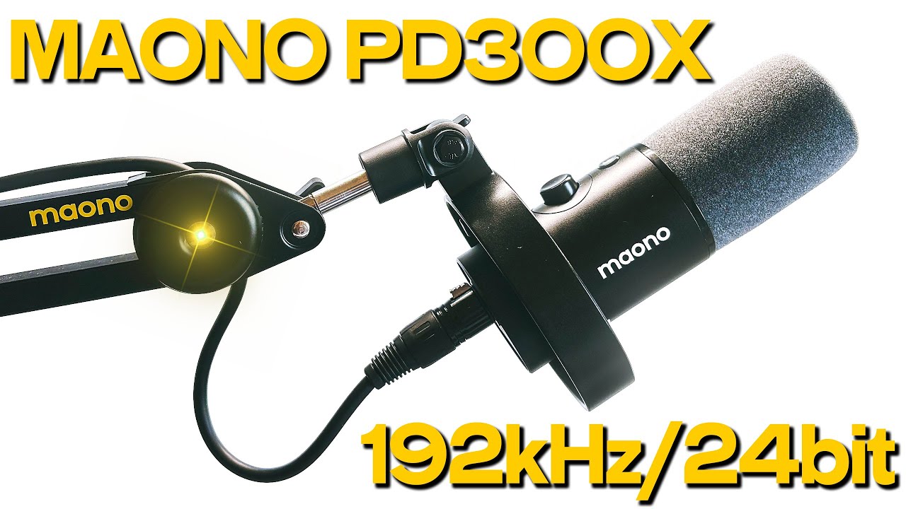 Maono PD300X — Бюджетный убийца дорогих микрофонов!