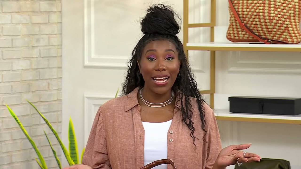 Patricia Nash Leather Europa Weekender Bag on QVC