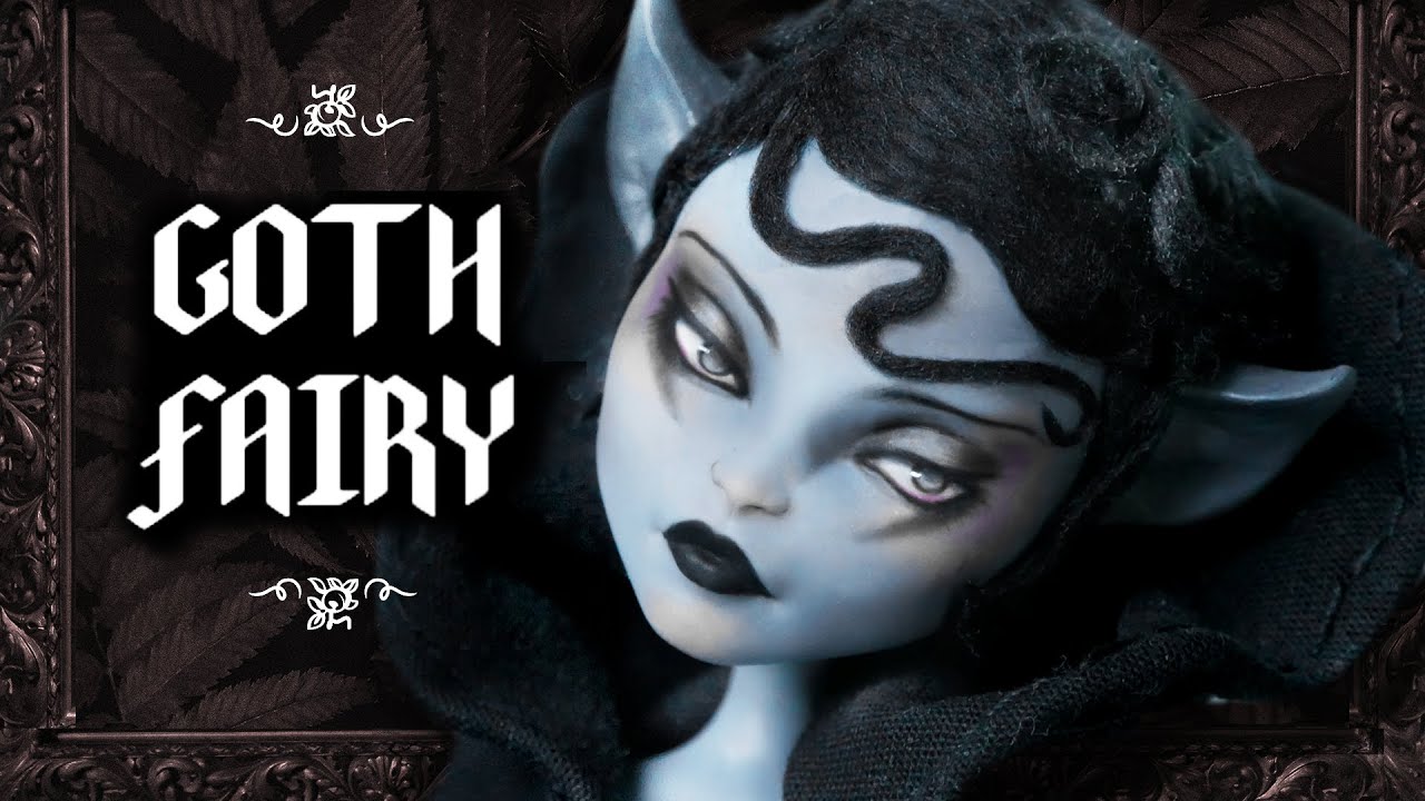 I Made A GOTH FAIRY | Cornu, the Death Trumpet | Mushroom Fairy Collab