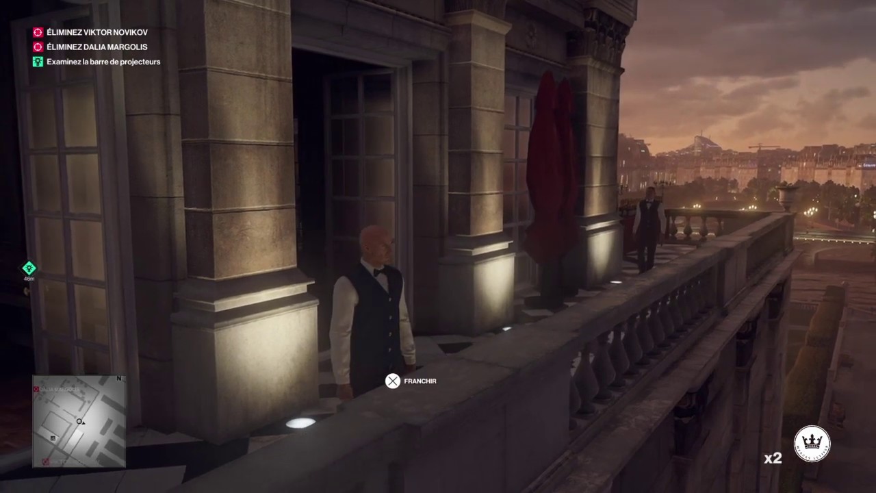 Hitman 2. Paris. Dans l'ombre. + Quelques défis.